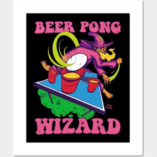 Beer Pong Wizard Posters and Art